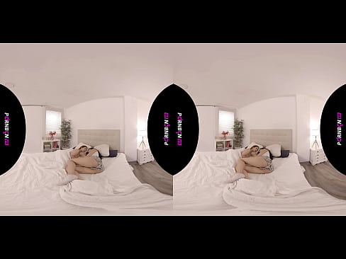❤️ PORNBCN VR Två unga lesbiska kvinnor vaknar upp kåta i 4K 180 3D virtual reality Geneva Bellucci Katrina Moreno ️❌ Anal video at us ❌
